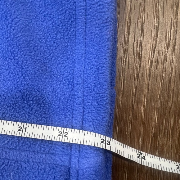 Vineyard Vines Women's Shep Fleece Vest, Blue/Mint Green, Size Small - Picture 8 of 12